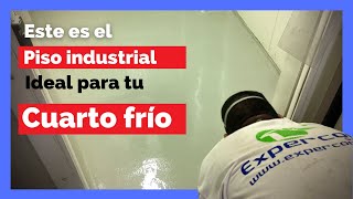 ✅ POLIURETANO para CUARTO FRÍO  Sikafloor PURCEM Gloss [upl. by Haslam541]