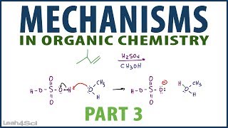 Organic Chemistry Reaction Mechanism Pattern Examples [upl. by Zebe229]