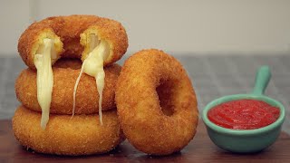 Mozzarella Onion Rings [upl. by Oelak844]