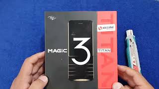 Unboxing itel magic 3 titan Pakistan  Shah G Mobiles [upl. by Jamesy]