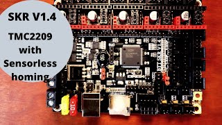 SKR 14  TMC2209 with Sensor less homing [upl. by Abbie694]