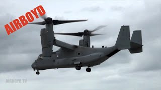 V22 Osprey Demonstration  Farnborough Airshow [upl. by Larred]