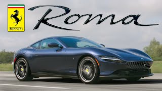 2021 Ferrari Roma Review  STEALTH EXOTIC SUPERCAR [upl. by Erdrich627]