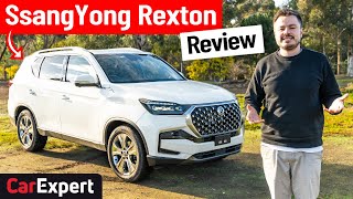 SsangYong Rexton 2022 review 7 seat SUV with Nappa leather [upl. by Izak803]