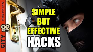 10 Easy amp Inexpensive Hacks to BurglarProof Your Home [upl. by Tertias]