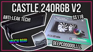 Deepcool Castle 240RGB V2 AIO CPU Cooler Overview amp Build Experience [upl. by Kotick760]