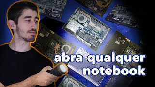 Como abrir qualquer notebook Dicas e procedimentos [upl. by Niuqram]