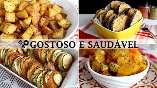 4 RECEITAS VEGETARIANAS SUPER FÁCEIS  RECEITAS QUE AMO [upl. by Elletse]