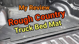 Rough Country Truck Bed Mat Review [upl. by Atteinotna661]