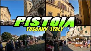 PISTOIA Walking Tour  Tuscany Italy 4k [upl. by Allesiram]