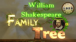 William Shakespeare Family Tree [upl. by Eduam]