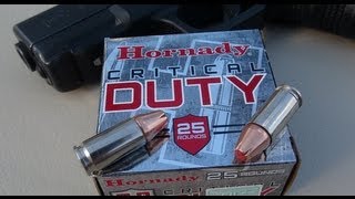 9mm P Hornady CRITICAL DUTY Ammo Gel Test [upl. by Leisam220]