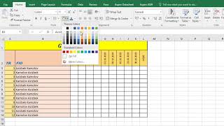 EXCEL dasturida jadvallar bilan ishlash [upl. by Hedda]