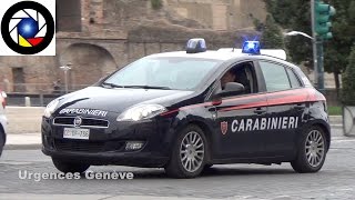 Carabinieri responding in Rome [upl. by Claudius]