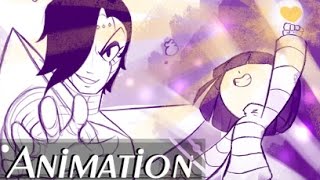 Death by Glamour UNDERTALE ANIMATIC   Mettaton vs Frisk Fight [upl. by Ardnod]