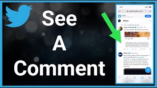 How To See Twitter Comments [upl. by Amersham]