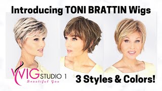 Introducing TONI BRATTIN WIGS  Impressive  Trendsetter  Prestigious  ABOUT this brand WITH TAZ [upl. by Estele]