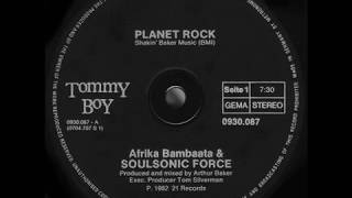 Afrika Bambaataa amp Soulsonic Force  Planet Rock Extended 1982 [upl. by Syd]