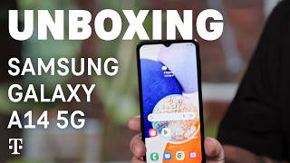 Samsung Galaxy A14 5G Unboxing  TMobile [upl. by Nidnal]