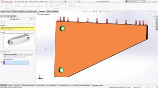 SOLIDWORKS Simulation  Topology Optimization [upl. by Hobbs]