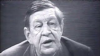 WH Auden recites quotDoggerel by a Senior Citizenquot 1969 [upl. by Rhianon]