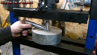 ELECTRIC Hydraulic Press DIY [upl. by Rene562]