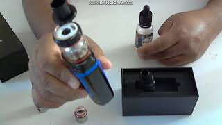 SMOK TFV12 LEAKS from airflow Element Vape Solution in description [upl. by Naahs36]