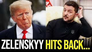 Zelenskyy HITS TRUMP BACK with Hilarious Troll [upl. by Eicram283]