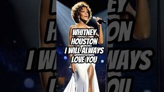 Whitney Houston I will Always Love You [upl. by Mairb906]