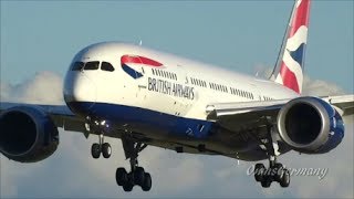 22 Boeing 787 Dreamliner Landings in 14 Liveries Compilation HD [upl. by Idna275]