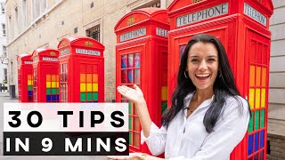 30 essential London tips in 9 minutes [upl. by Wistrup850]