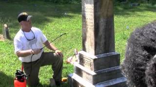 How to Clean and Restore Gravestones [upl. by Ailbert]