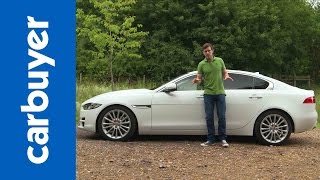 Jaguar XE saloon review  Carbuyer [upl. by Ettenot]