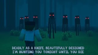 MINECRAFT ENDERMAN RAP Official 1 Hour Version  With Lyrics [upl. by Avuha]