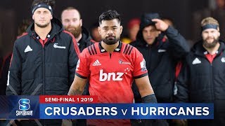 Crusaders v Hurricanes  Super Rugby 2019 SemiFinal 1 Highlights [upl. by Hamian39]