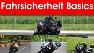 Motorrad fahren lernen  How to  Fahrsicherheitstraining  Blicktechnik Bremstechnik Linie [upl. by Horten]