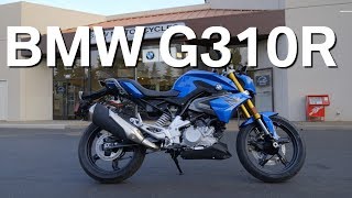 NEW 2018 BMW G310R TEST RIDE amp REVIEW US VERSION [upl. by Mokas831]