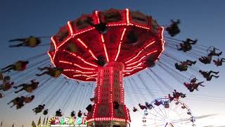 Puyallup Fair Rides 2018 [upl. by Enattirb]