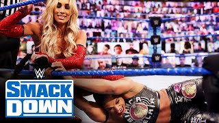 Bianca Belair vs Carmella SmackDown April 2 2021 [upl. by Eb]