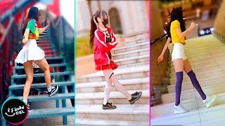 STAIR SHUFFLE Dance Challenge Tik Tok Asia [upl. by Aisinut893]