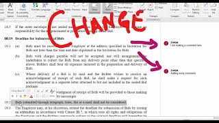 How to Change the name in Comment in Microsoft Word [upl. by Eiclek]