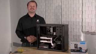 Corsair Hydro Series H60 Liquid CPU Cooler Installation HowTo Guide [upl. by Udelle]