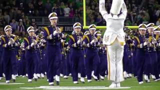 2016 Notre Dame Band Pregame [upl. by Rahsab]