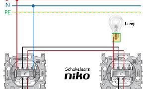 De dubbelpolige wisselschakelaar [upl. by Nelyaw167]