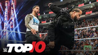 Top 10 Monday Night Raw moments WWE Top 10 March 18 2024 [upl. by Eeresed]