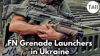 FN Grenade Launchers in Ukraine [upl. by Brena]