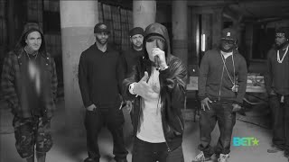 SHADY 20 CYPHER  EMINEM YELAWOLF amp SLAUGHTERHOUSE UNCENSOREDDIRTY 2011 BET [upl. by Nerissa548]