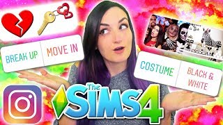 My Instagram Followers Control My Sims LOVE LIFE  Sims 4 Challenge [upl. by Revlys966]