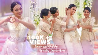 SHERON AND POSHIKA  WEDDING SURPRISE DANCE  2021 [upl. by Semmes]