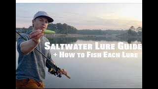 How to Fish Saltwater Lures  Inshore Fishing Tips [upl. by Magdau93]